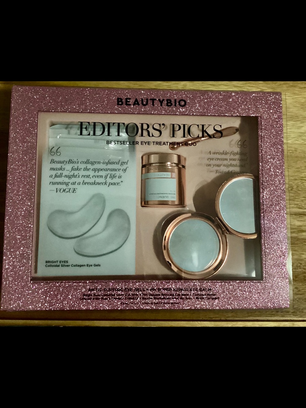 Bright Eyes Collagen Eye Gels - Pink Packaging